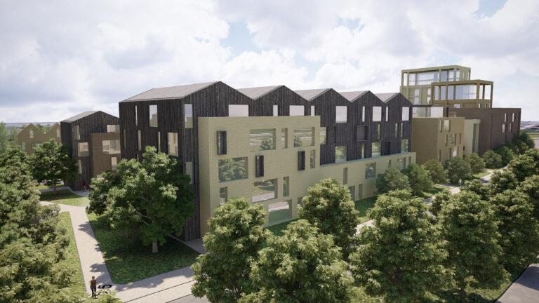 A large scale residential regeneration project in Milton Keynes