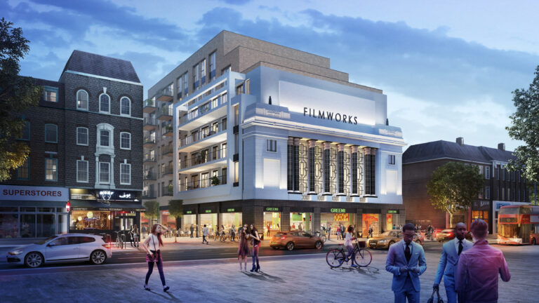 A mixed use & retail and residential scheme in Ealing, London