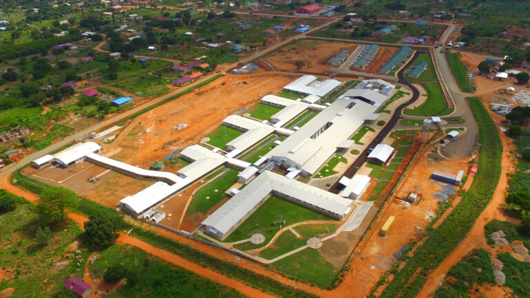 The design of seven campus-style district hospitals across Ghana