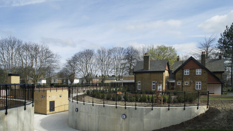 The design of a a new mortuary in Tottenham Cemetery