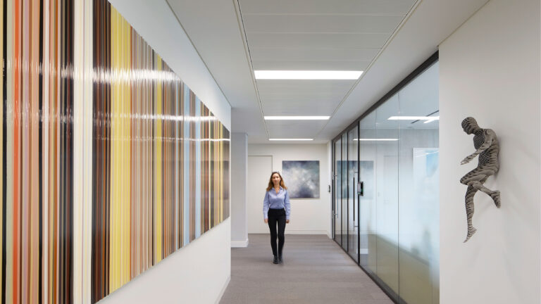 An innovative office fit-out in London