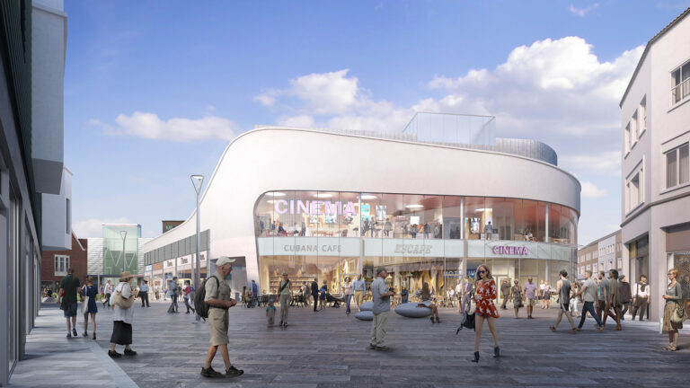 A new mixed-use leisure development in Poole designed by tp bennett