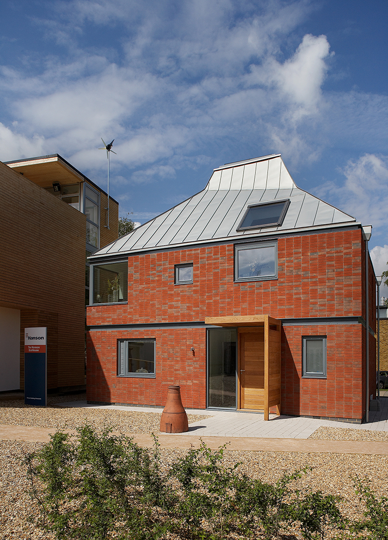 The Hanson EcoHouse was the first masonry house to achieve Code Level 4 under the Code for Sustainable Homes.