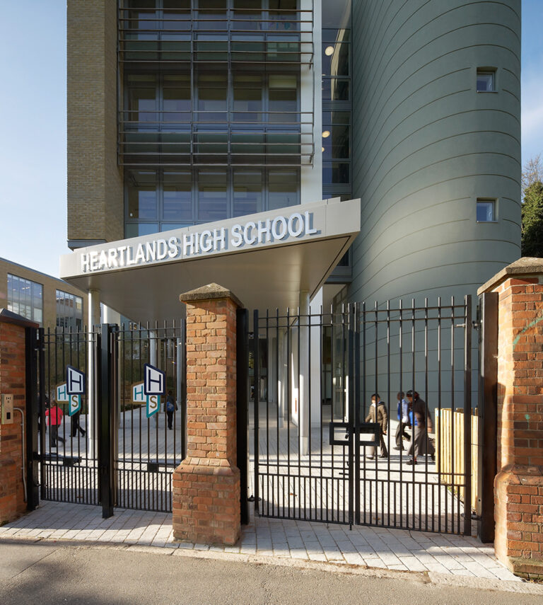 The design of a new-build school in Haringey, London