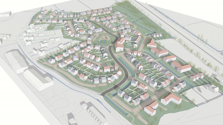 A masterplan for a residential development in Somerset
