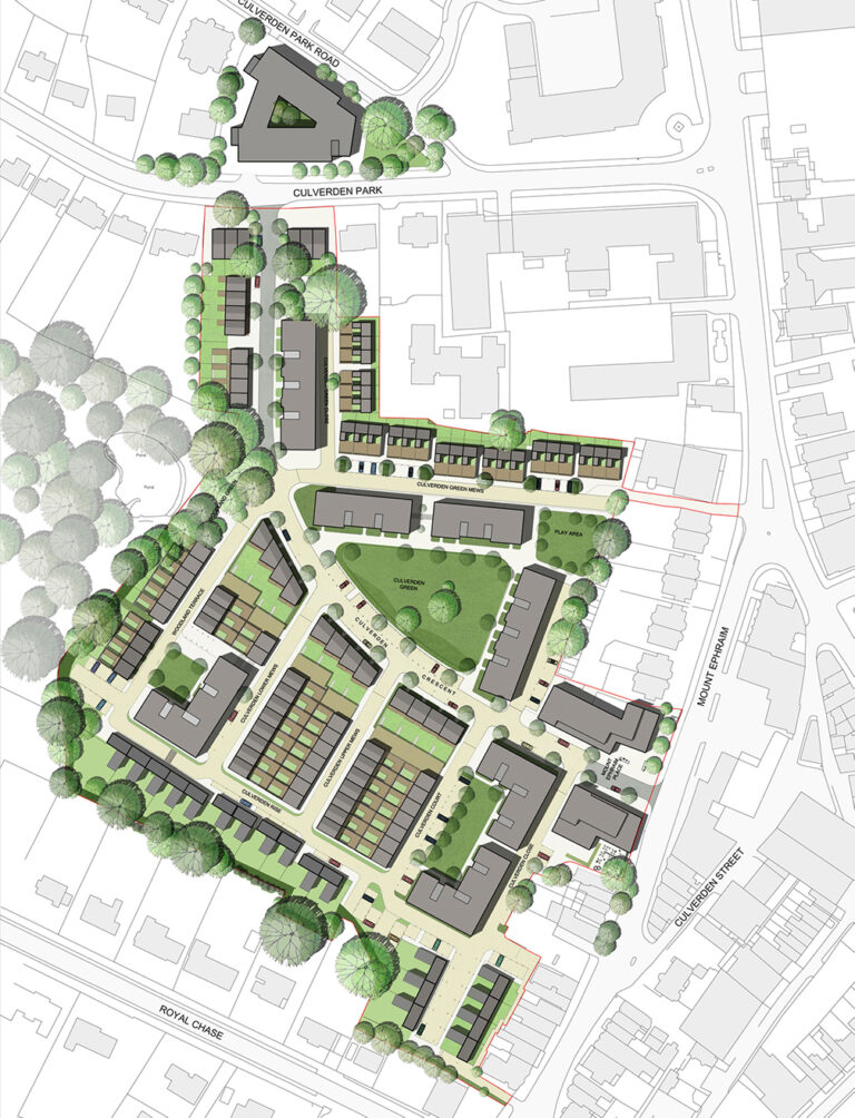 A major new-build development in Tunbridge Wells