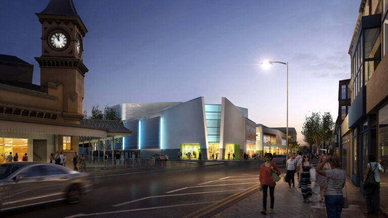 The Beacon is a new extension to the Arndale Centre in Eastbourne