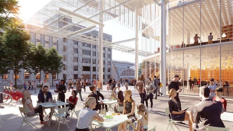 An office-led, mixed-use development at 1 Paddington Square