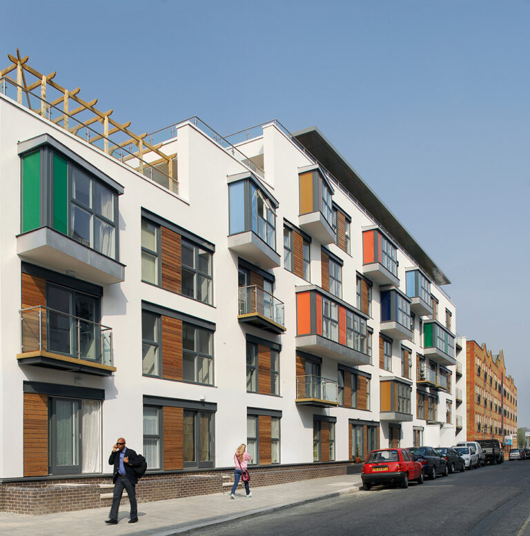 Point Pleasant is a residential scheme in Wandsworth designed by tp bennett
