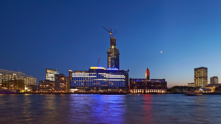 The refurbishment of Sea Containers House on the Southbank in London