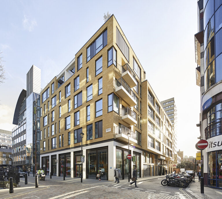 A residential scheme in the heart of Soho