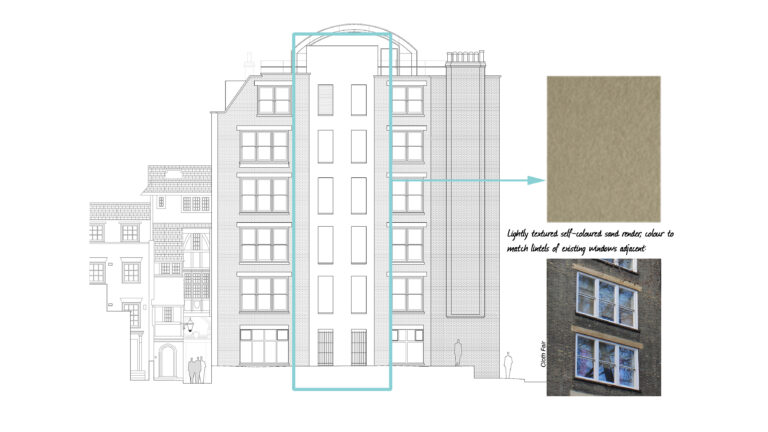 Planning for 17 prime residential apartments in the City of London