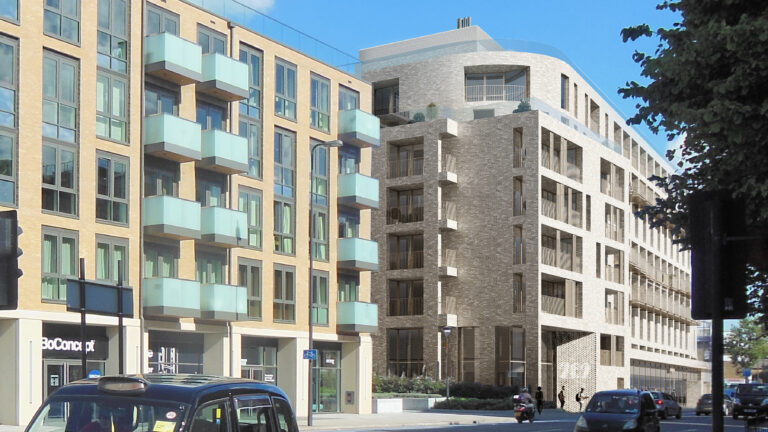 Build to rent development in South London